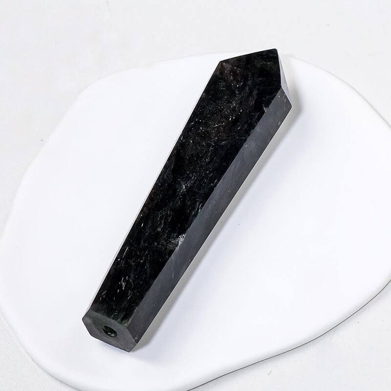 Natural Astrophyllite Classic Obelisk Crystal Pipe Wholesale 4.13 in (10.5 cm)