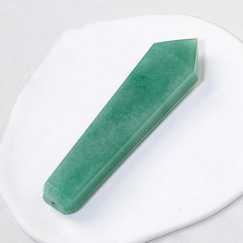 2 Types of Classic Obelisk Aventurine Crystal Pipe Wholesale