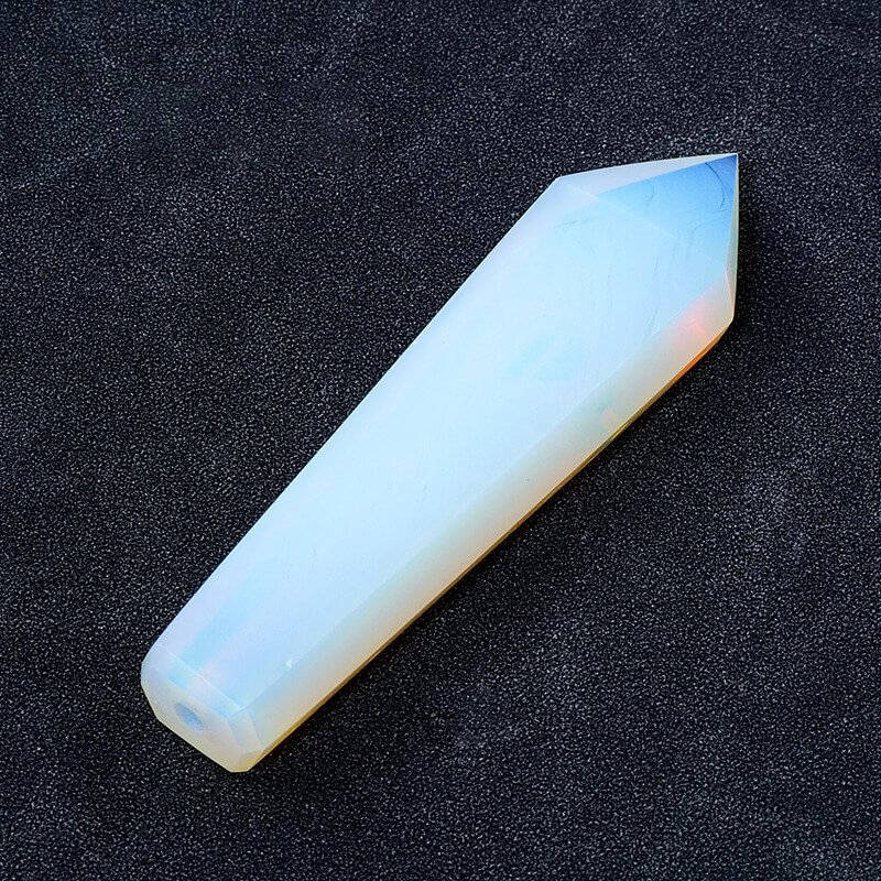 Synthetic Opalite Classic Obelisk Crystal Pipe Wholesale 4.13 in (10.5 cm)