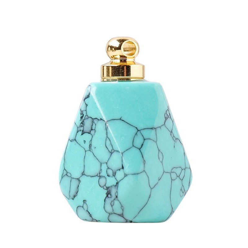 1.3 in Turquoise Perfume Bottle Pendant Wholesale