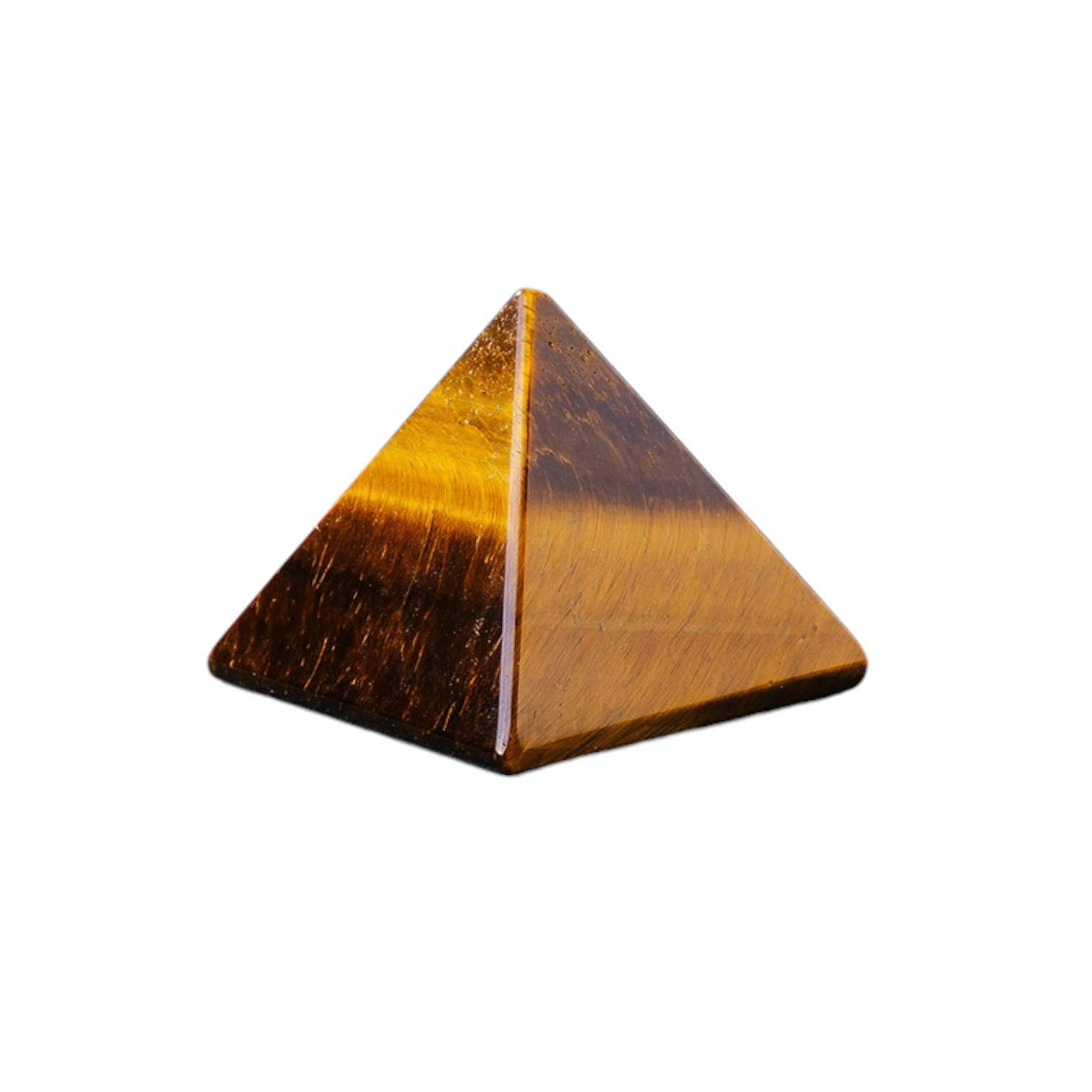 Tiger’s Eye Pyramid 1.57 in