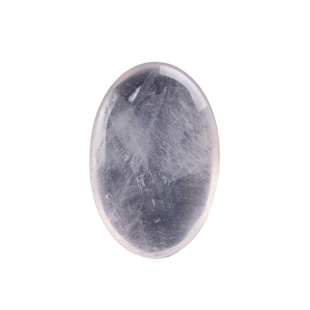 Clear Quartz Palm Stone 2.36 in