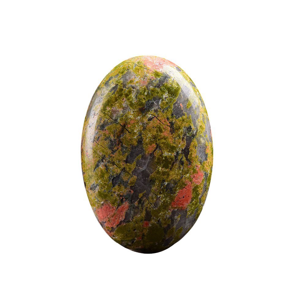 Unakite Palm Stone 2.36 in