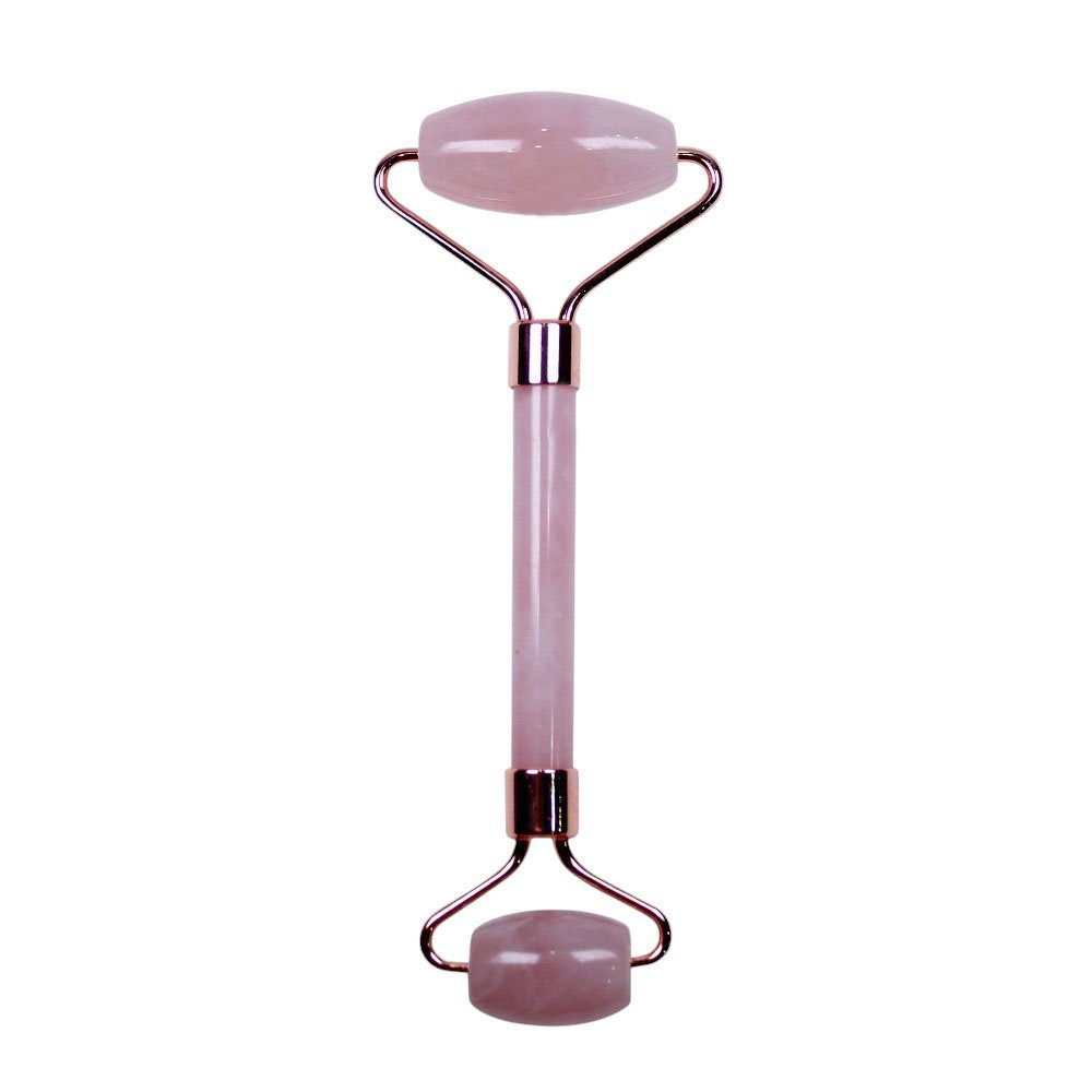 5.71 in Rose Quartz Face Roller 2 Color Wholesale