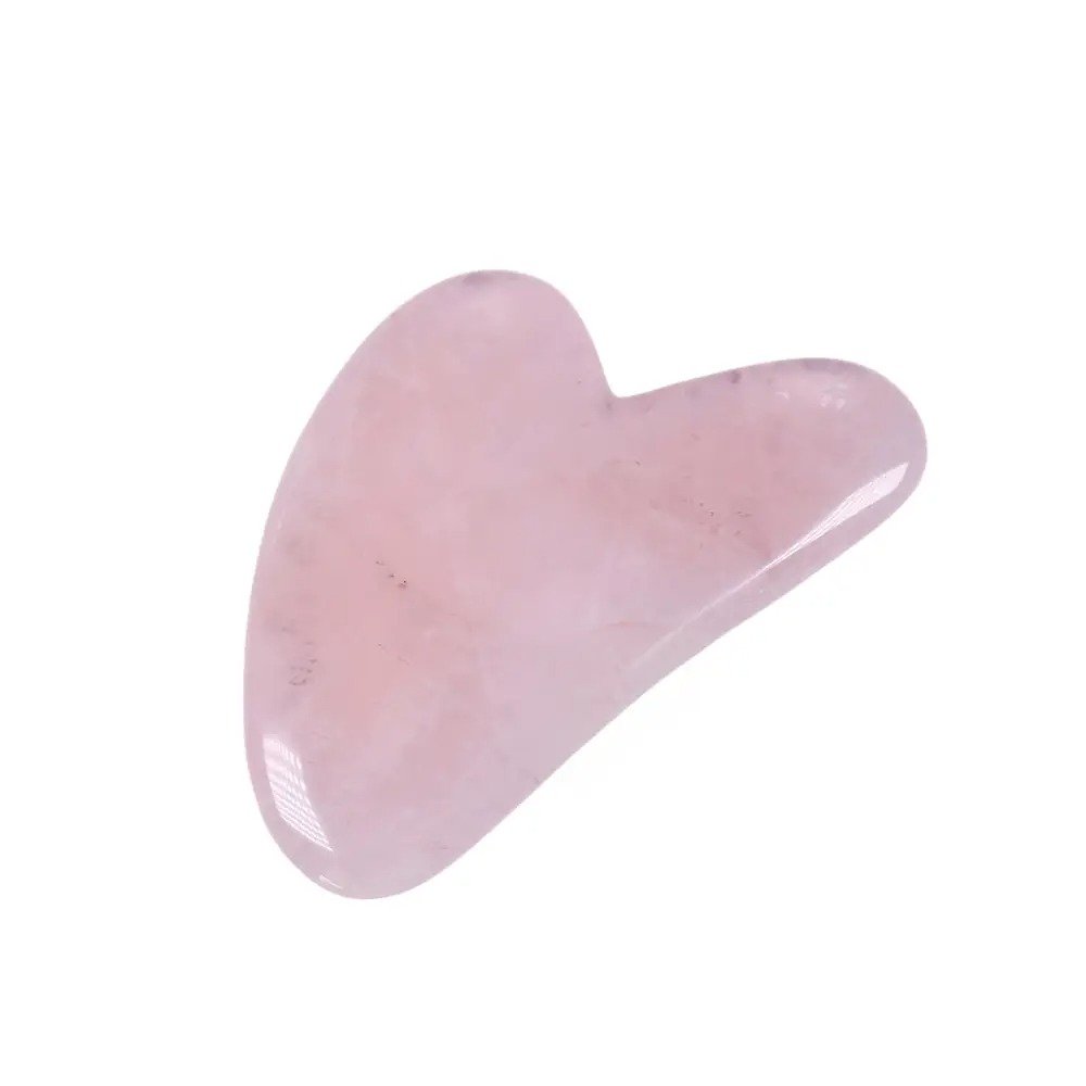 Rose Quartz Face Scraper 3.15 in