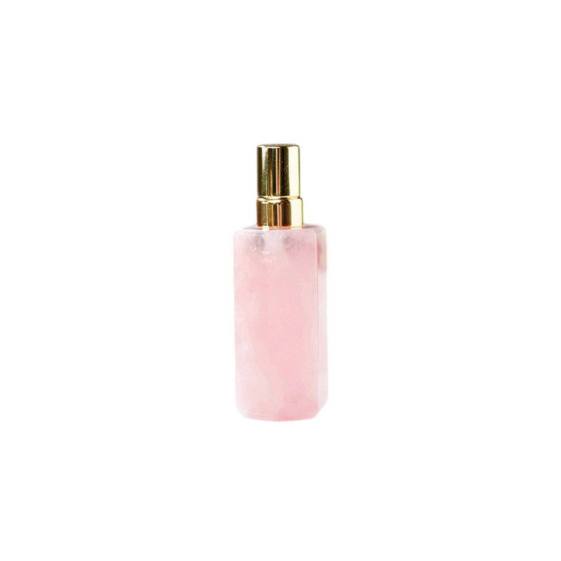 Rose Quartz Perfume Bottle 3.15 in