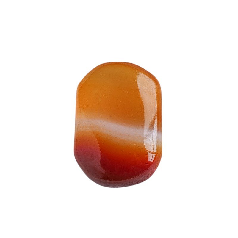 Red Agate Palm Stone 2.36 in