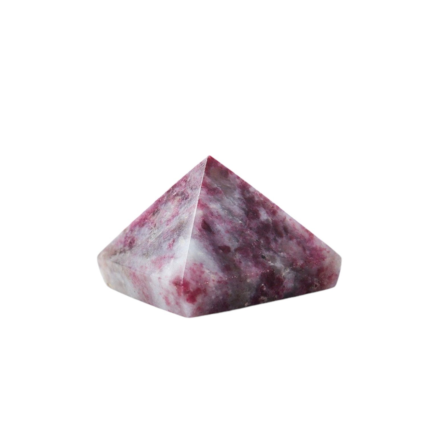 Plum Blossom Tourmaline Pyramid 1.18 in