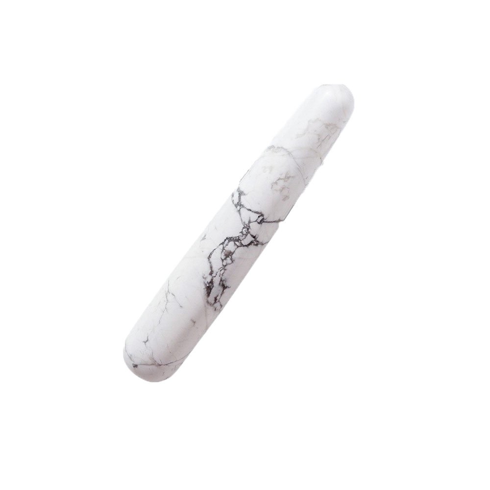 Howlite Massage Stick 4.33 in