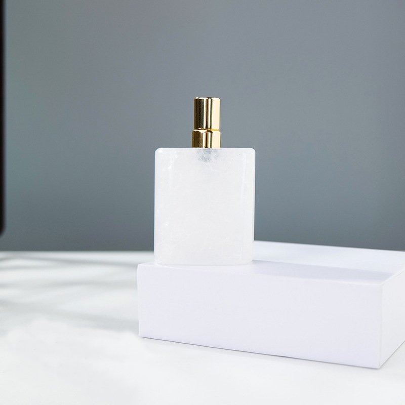 Clear Quartz Perfume Bottle 3.15 in Bulk
