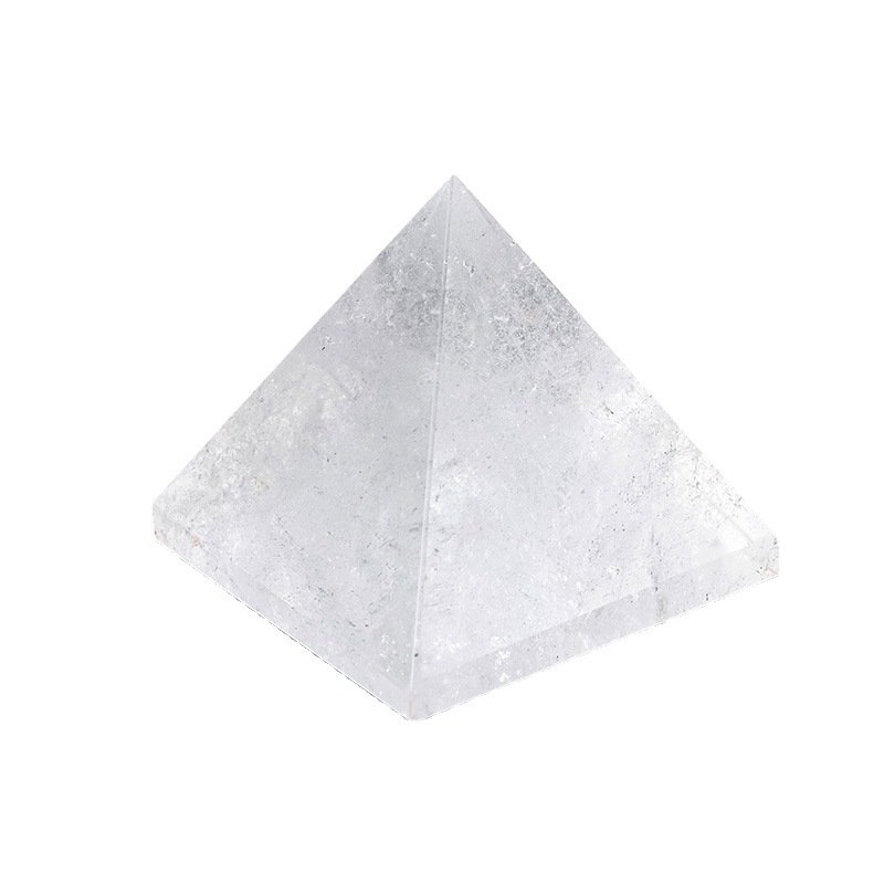 6 Sizes of Pure Clear Quartz Crystal Pyramids Wholesale