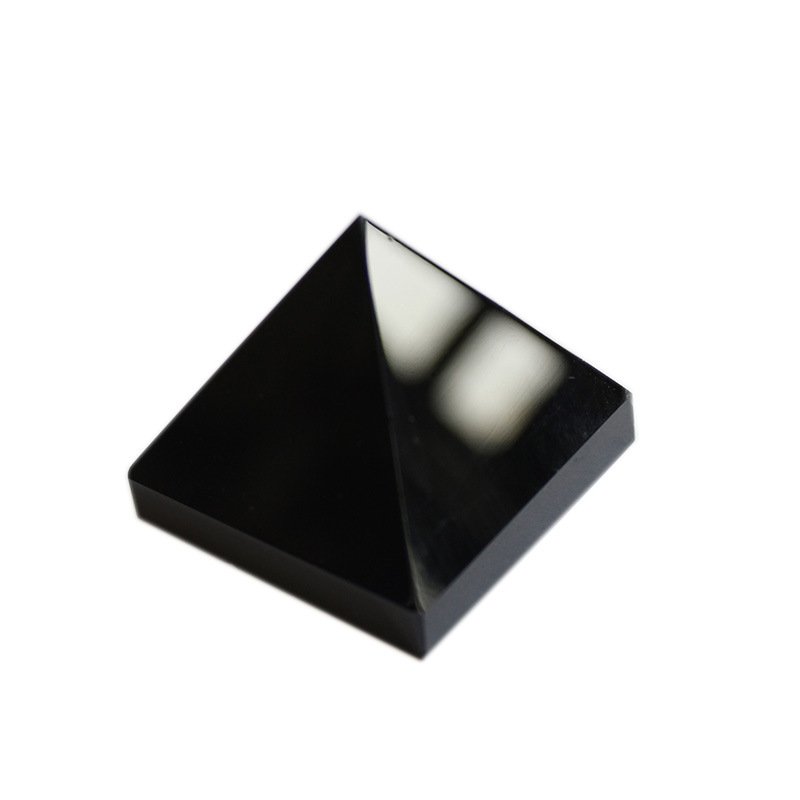 5 Sizes of Pure Obsidian Crystal Pyramids Wholesale