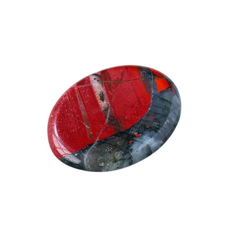 African Bloodstone Palm Stone 1.38 in