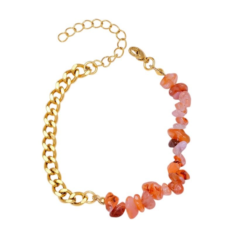 Agate Chip Bracelet 0.35 in Wholesale