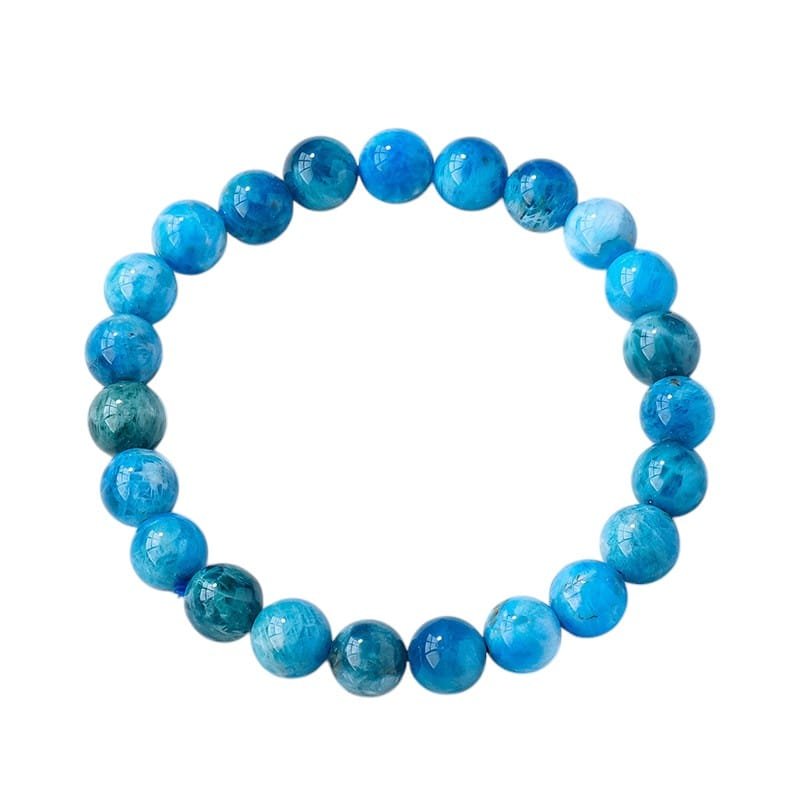 Apatite Bead Bracelet 0.30 in