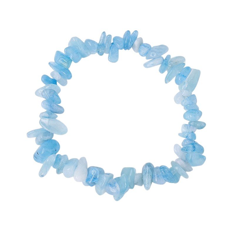 Aquamarine Chip Bracelet 0.40 in