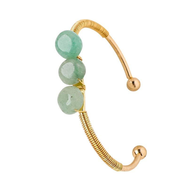 Aventurine Bead Bracelet 0.59 in Bulk
