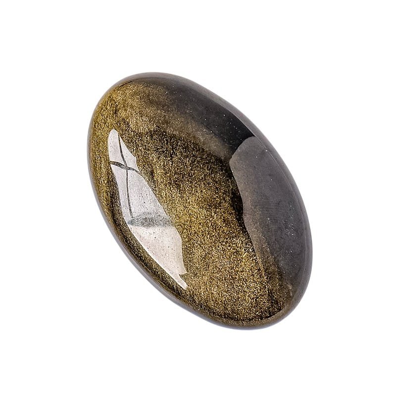 Obsidian Palm Stone 2.36 in