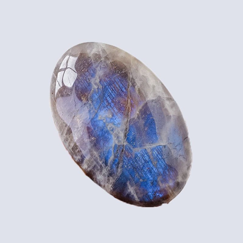 Moonstone Palm Stone 2.36 in