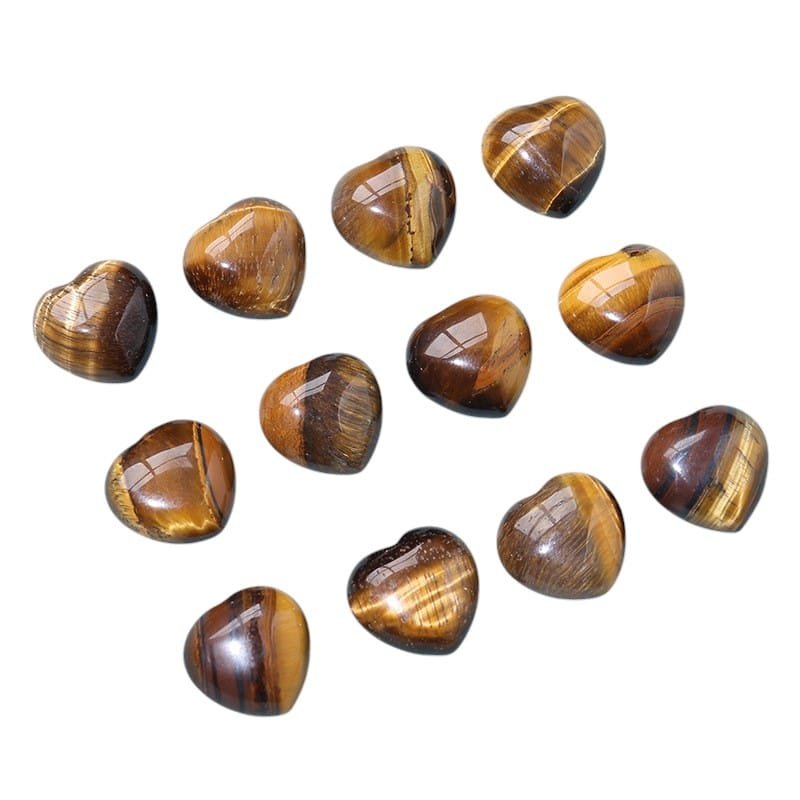 Tiger’s Eye Heart 0.59 in