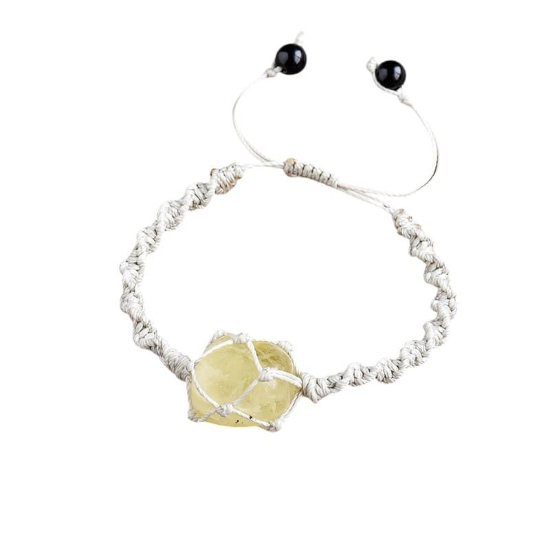Citrine Tumbled Stone Bracelet 1.18 in Wholesale