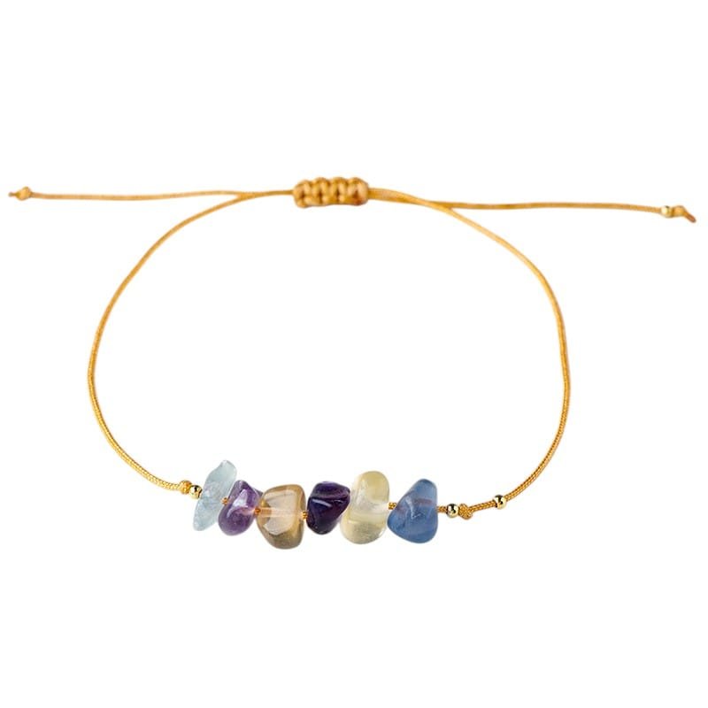 Fluorite Chip Bracelet 0.39 in Wholesale