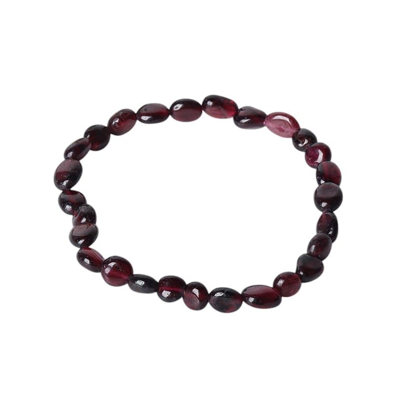 Garnet Chip Bracelet 0.31 in