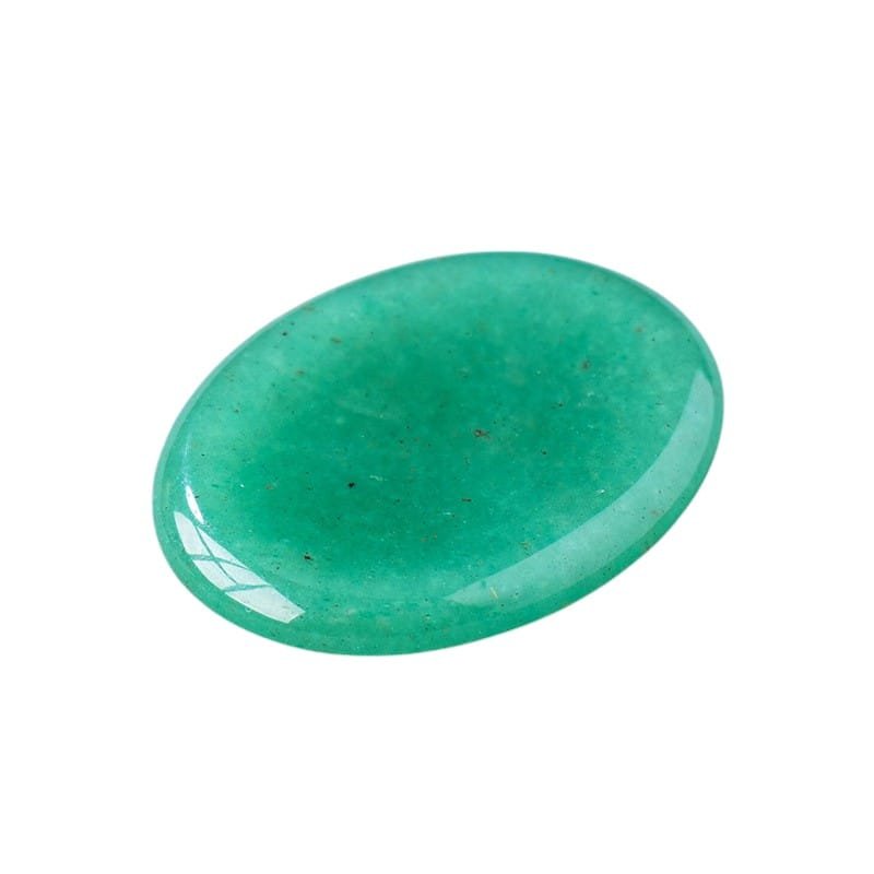 Aventurine Palm Stone 1.38 in Wholesale