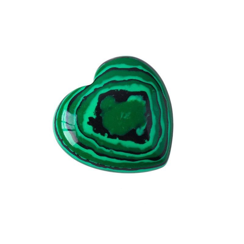 Malachite Heart 1.18 in