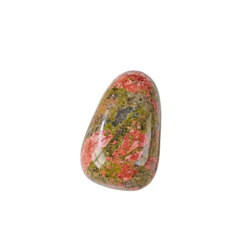 Unakite Teardrop Carving 1.57 in