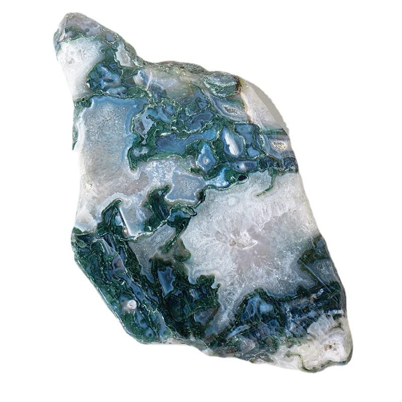 3.15-10.63 in Moss Agate Slice Wholesale