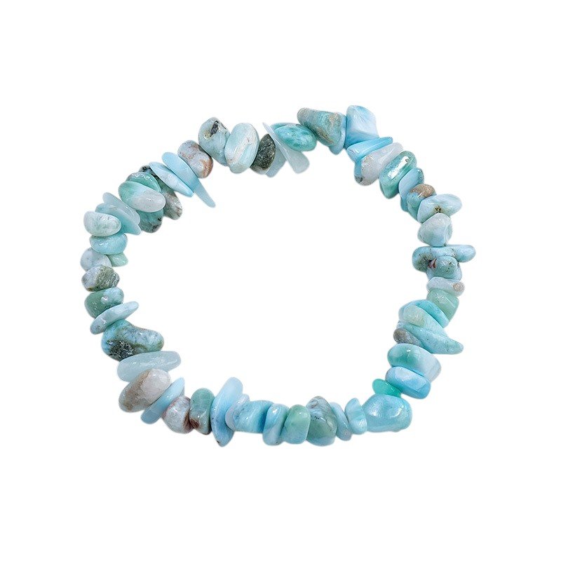 Larimar Chip Bracelet 0.40 in