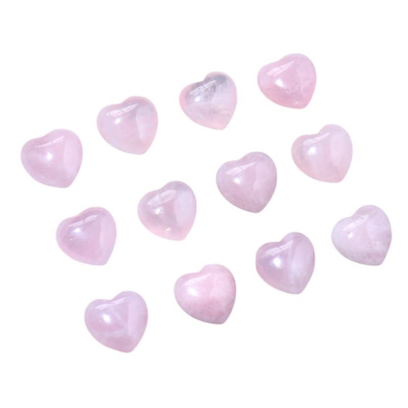 Rose Quartz Heart 0.59 in