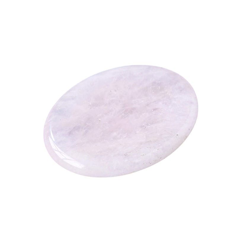 Rose Quartz Palm Stone 1.38 in Wholesale