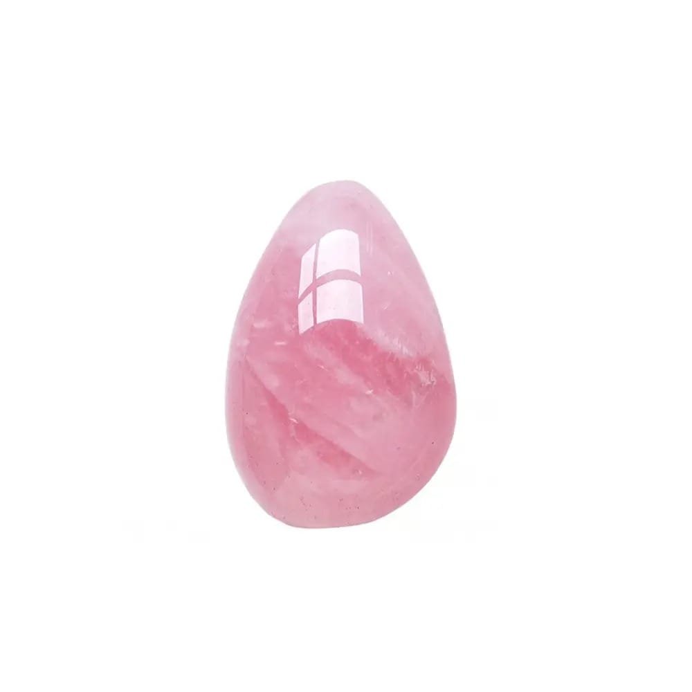 Rose Quartz Teardrop Carving 1.57 in