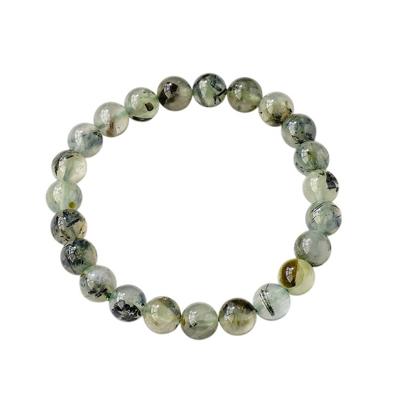 Prehnite Bead Bracelet 0.30 in