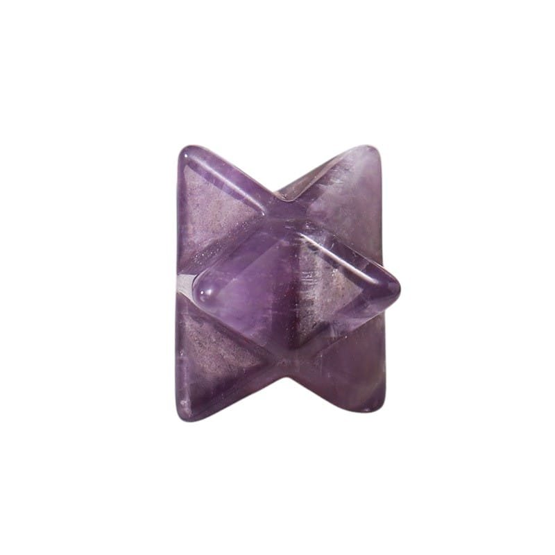 0.47 in Amethyst Merkaba Bulk