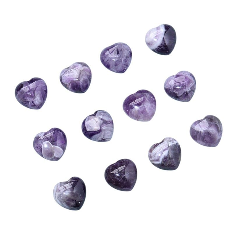 Amethyst Heart 0.59 in