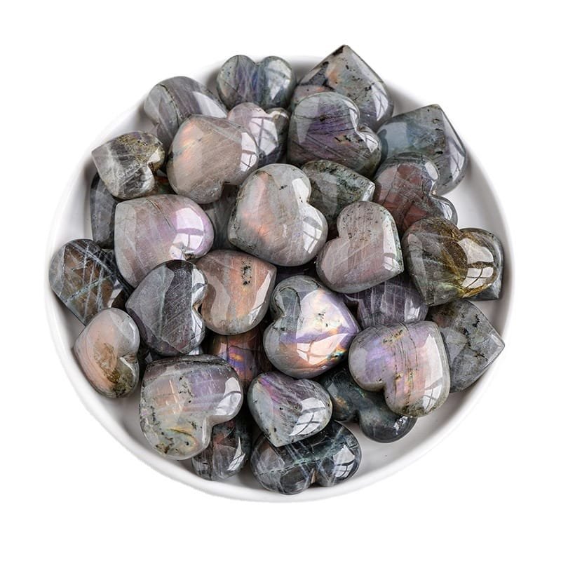 Labradorite Heart 0.98-1.38 in Wholesale