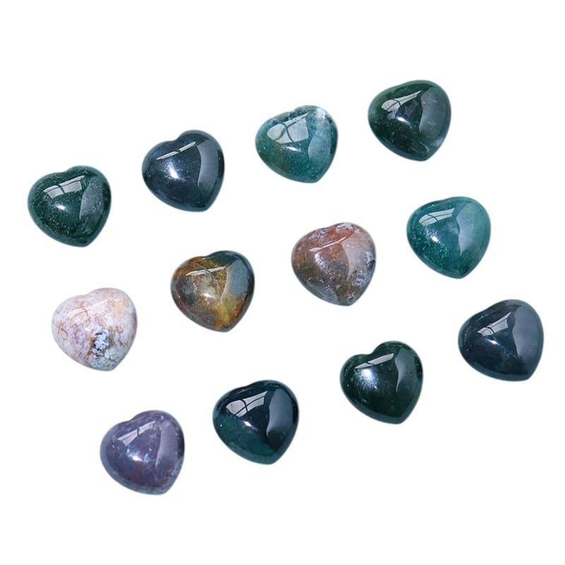 Jasper Heart 0.59 in