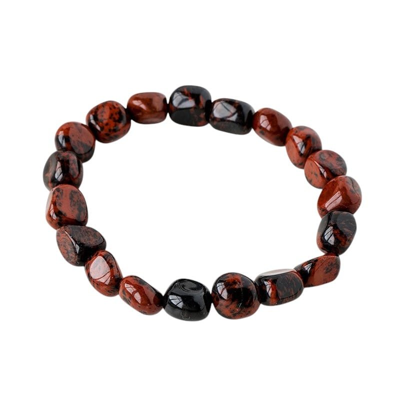 Obsidian Chip Bracelet 0.39 in