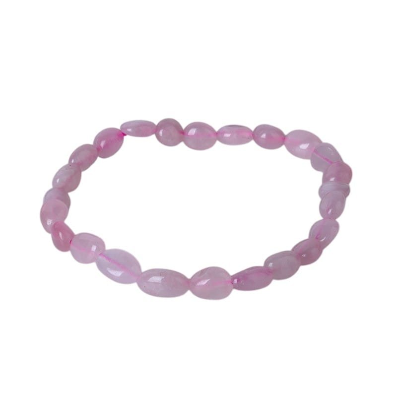 Rose Quartz Chip Bracelet 0.31 in Wholesale
