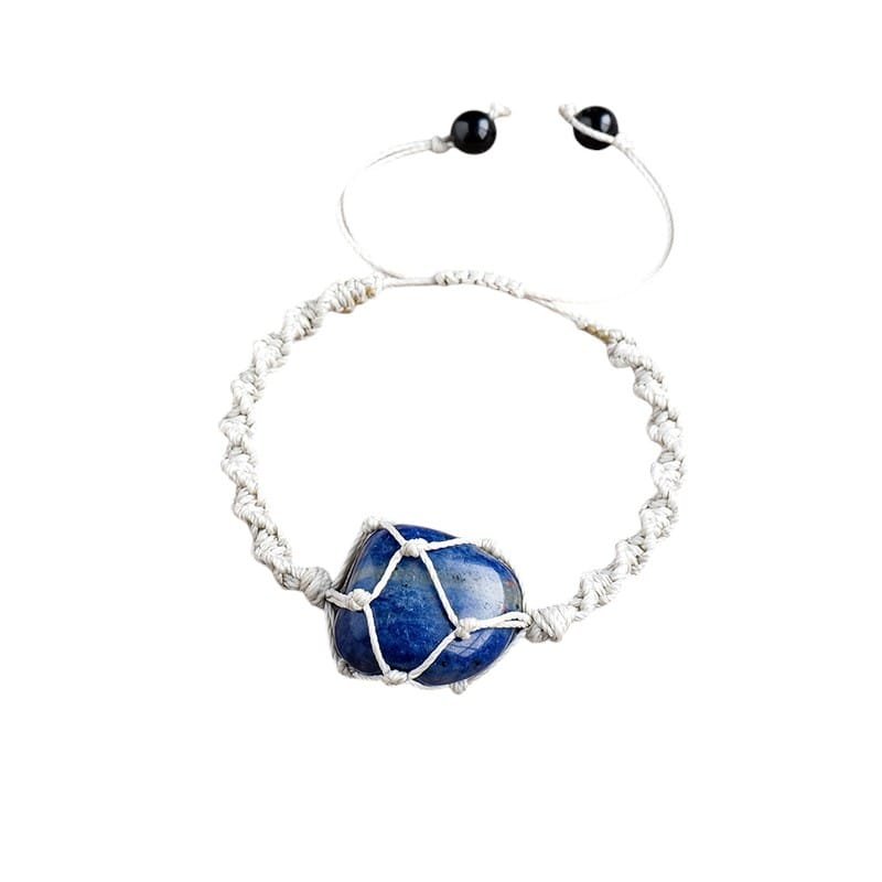 Sodalite Tumbled Stone Bracelet 1.18 in Wholesale
