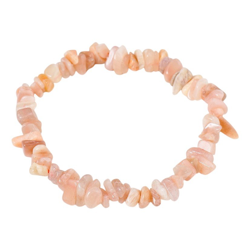Sunstone Chip Bracelet 0.40 in