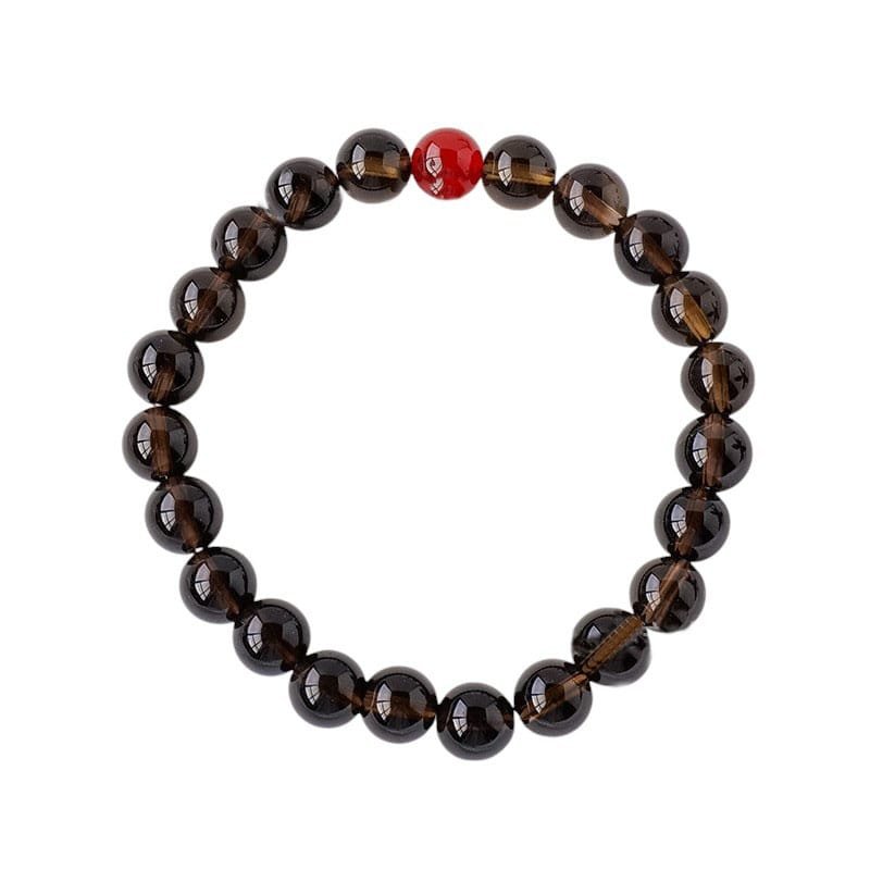 Smoky Quartz Bead Bracelet 0.30 in Wholesale