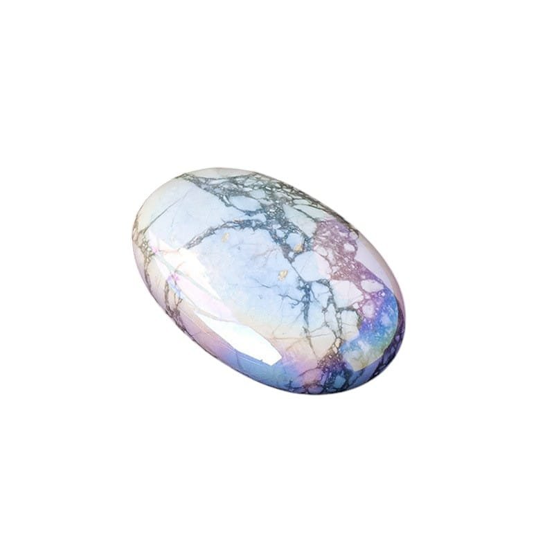Howlite Palm Stone 1.97-2.36 in Bulk