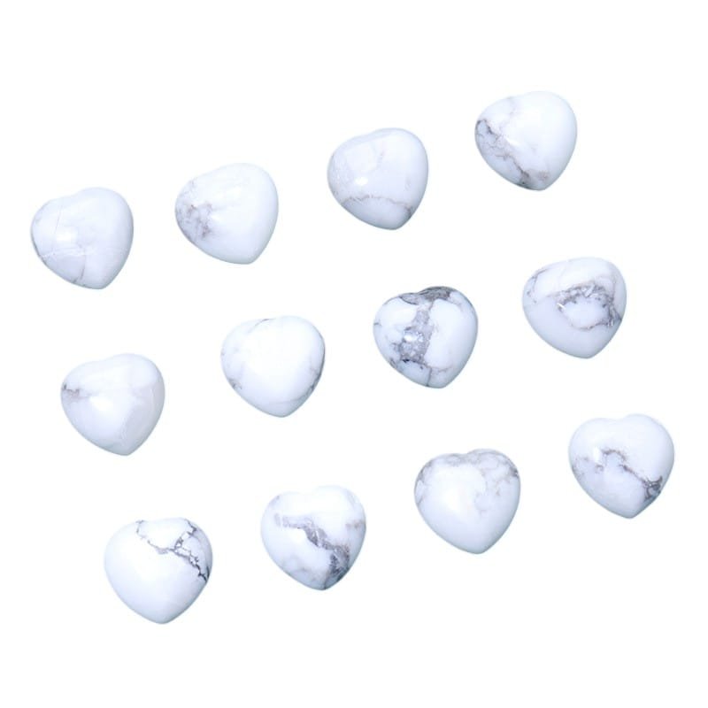 Howlite Heart 0.59 in