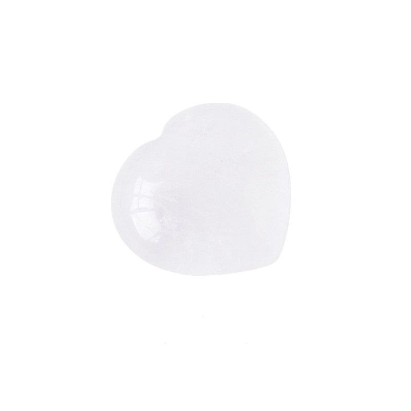 Clear Quartz Heart 1.18 in