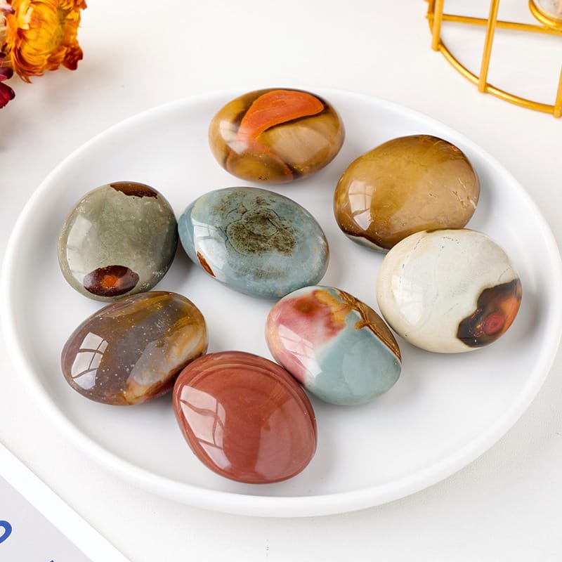 2 Sizes of Agate Crystal Palm Stone Wholesale