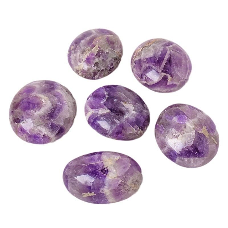 2 Sizes of Dream Amethyst Crystal Palm Stone Wholesale